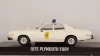 Plymouth Fury Smokey & Bandit 1975, 86557, Greenlight 1:43