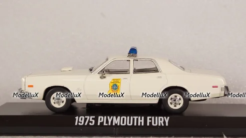 Plymouth Fury Smokey & Bandit 1975, 86557, Greenlight 1:43