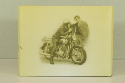 Jawa 250 Perak (Type 11) 1946, red, 7168125, Atlas 1:24