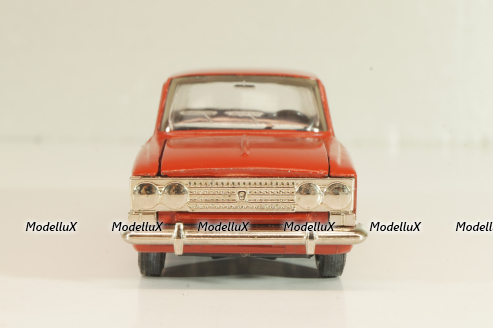 Москвич-408, красный,  Август 1989г., Тантал/Радон 1:43  №3