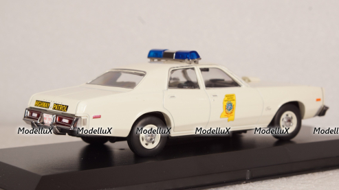 Plymouth Fury Smokey & Bandit 1975, 86557, Greenlight 1:43