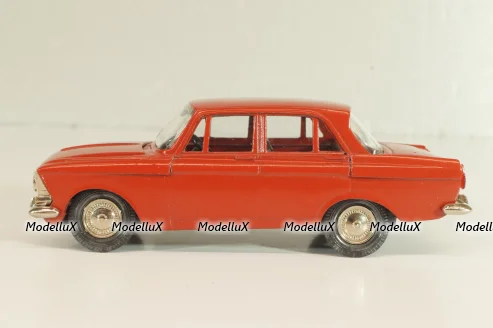 Москвич-408, красный,  Август 1989г., Тантал/Радон 1:43  №3