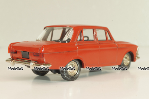 Москвич-408, красный,  Август 1989г., Тантал/Радон 1:43  №3