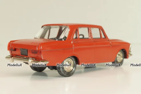 Москвич-408, красный,  Август 1989г., Тантал/Радон 1:43  №3