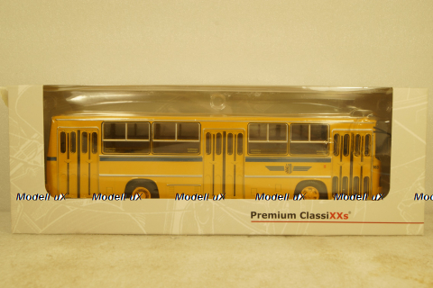 Икарус-260 Leipziger Verkehrsbettriebe yellow/blue, PCL47155, Premium Classixxs 1:43