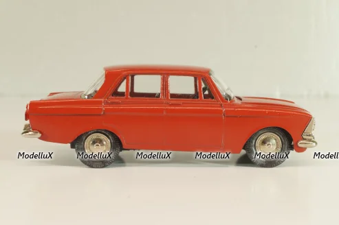 Москвич-408, красный,  Август 1989г., Тантал/Радон 1:43  №3