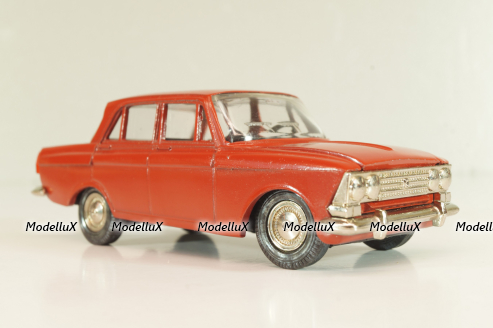 Москвич-408, красный,  Август 1989г., Тантал/Радон 1:43  №3