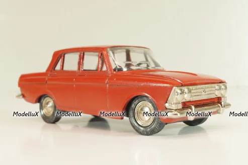 Москвич-408, красный,  Август 1989г., Тантал/Радон 1:43  №3