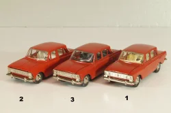 Москвич-408, красный,  Январь 1989г., Тантал/Радон 1:43  №2
