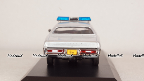 Plymouth Fury Smokey & Bandit 1975 silver, 86581, Greenlight 1:43