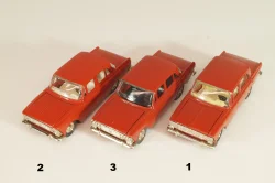 Москвич-408, красный, март 1992г., Тантал/Радон 1:43  №1