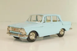 Москвич-408 А1, голубой, Тантал/Радон 1:43