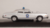 Plymouth Fury Smokey & Bandit 1975 silver, 86581, Greenlight 1:43