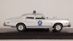 Plymouth Fury Smokey & Bandit 1975 silver, 86581, Greenlight 1:43
