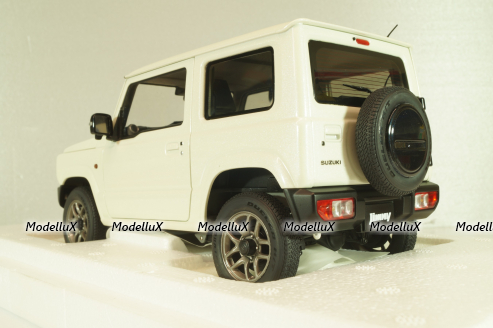 Suzuki Jimny JB64 2018 white, 78505, AutoArt 1:18