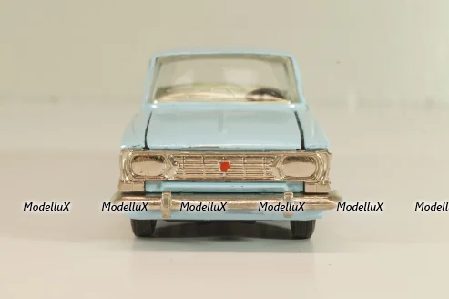 Москвич-408 А1, голубой, Тантал/Радон 1:43
