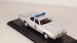 Plymouth Fury Smokey & Bandit 1975 silver, 86581, Greenlight 1:43