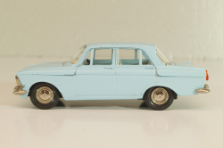 Москвич-408 А1, голубой, Тантал/Радон 1:43