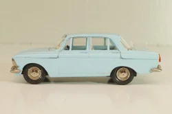 Москвич-408 А1, голубой, Тантал/Радон 1:43