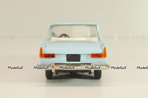 Москвич-408 А1, голубой, Тантал/Радон 1:43