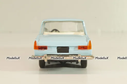 Москвич-408 А1, голубой, Тантал/Радон 1:43