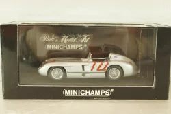 Mercedes-Benz 300 SLR #722 Mille Miglia 1955, S.Moss/D.Jenkinson, silver, 432553100, Minichamps 1:43