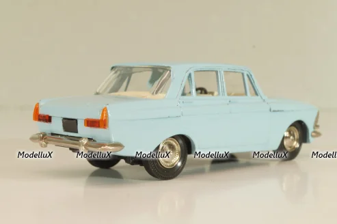 Москвич-408 А1, голубой, Тантал/Радон 1:43