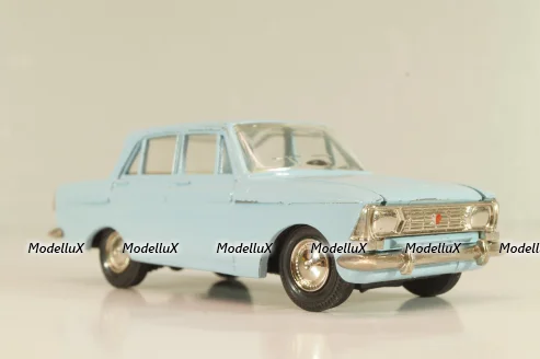 Москвич-408 А1, голубой, Тантал/Радон 1:43