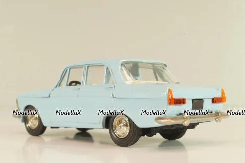 Москвич-408 А1, голубой, Тантал/Радон 1:43