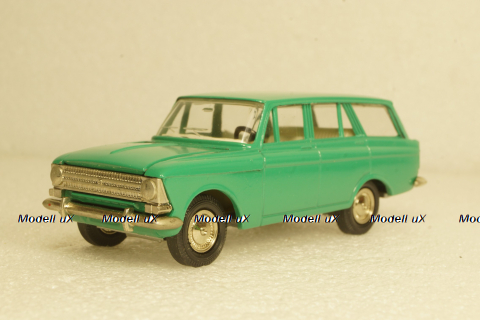 Москвич-427, зеленый, январь 89г.,  Тантал/Радон  1:43