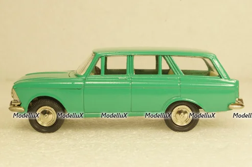 Москвич-427, зеленый, январь 89г.,  Тантал/Радон  1:43