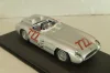 Mercedes-Benz 300 SLR #722 Mille Miglia 1955, S.Moss/D.Jenkinson, silver, 432553100, Minichamps 1:43
