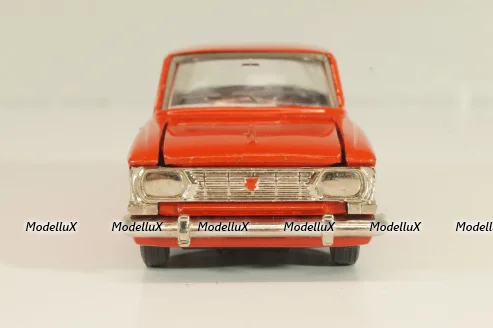 Москвич-408 А1, красный, капот 2 зажима, Тантал/Радон 1:43