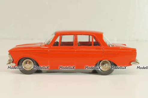 Москвич-408 А1, красный, капот 2 зажима, Тантал/Радон 1:43