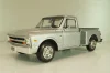Chevrolet C10 Stepside (pickup) 1968, silver, AW324, Autoworld 1:18