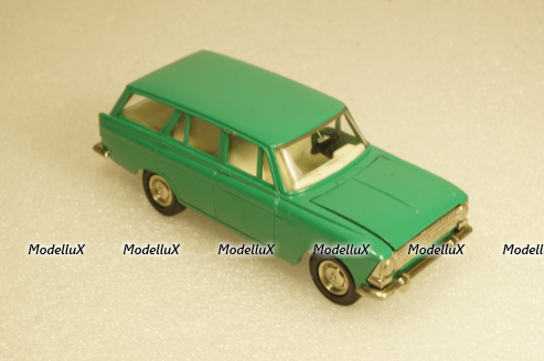 Москвич-427, зеленый, январь 89г.,  Тантал/Радон  1:43