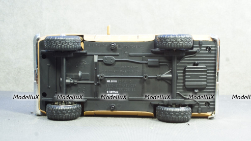 Москвич-427, зеленый, январь 89г.,  Тантал/Радон  1:43