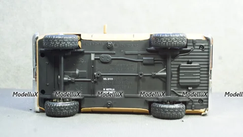Москвич-427, зеленый, январь 89г.,  Тантал/Радон  1:43