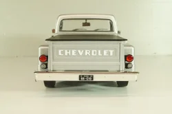 Chevrolet C10 Stepside (pickup) 1968, silver, AW324, Autoworld 1:18