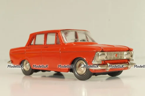 Москвич-408 А1, красный, капот 2 зажима, Тантал/Радон 1:43