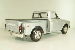Chevrolet C10 Stepside (pickup) 1968, silver, AW324, Autoworld 1:18
