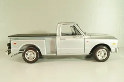Chevrolet C10 Stepside (pickup) 1968, silver, AW324, Autoworld 1:18