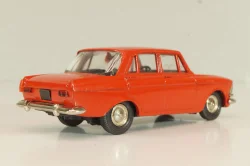 Москвич-408 А1, красный, капот 2 зажима, Тантал/Радон 1:43