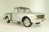 Chevrolet C10 Stepside (pickup) 1968, silver, AW324, Autoworld 1:18