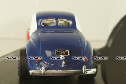 Willys Coupe 1941, red/white/blue, Universal Hobbies 1:43