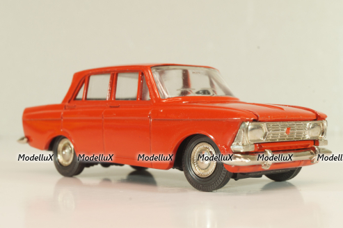 Москвич-408 А1, красный, капот 2 зажима, Тантал/Радон 1:43