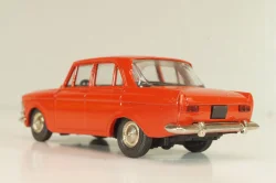 Москвич-408 А1, красный, капот 2 зажима, Тантал/Радон 1:43