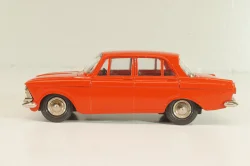 Москвич-408 А1, красный, капот 2 зажима, Тантал/Радон 1:43