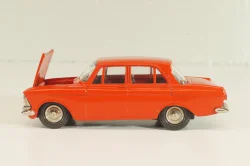 Москвич-408 А1, красный, капот 2 зажима, Тантал/Радон 1:43