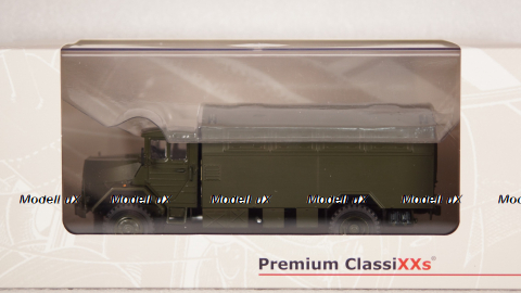 MAN 630 flatbed platform trailer/cover German Armed Forces, PCL47115, Premium Classixxs 1:43 Уценка!